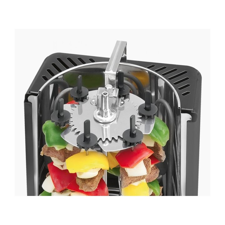 Clatronic DVG 3686 Griglia elettrica Nero 1400 W