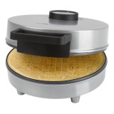 Clatronic HA 3833 1 Piastra per waffle 1200 W Nero Argento