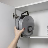 Clatronic HA 3833 1 Piastra per waffle 1200 W Nero Argento