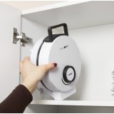 Clatronic WA 3832 1 Piastra per waffle 1200 W Nero Bianco