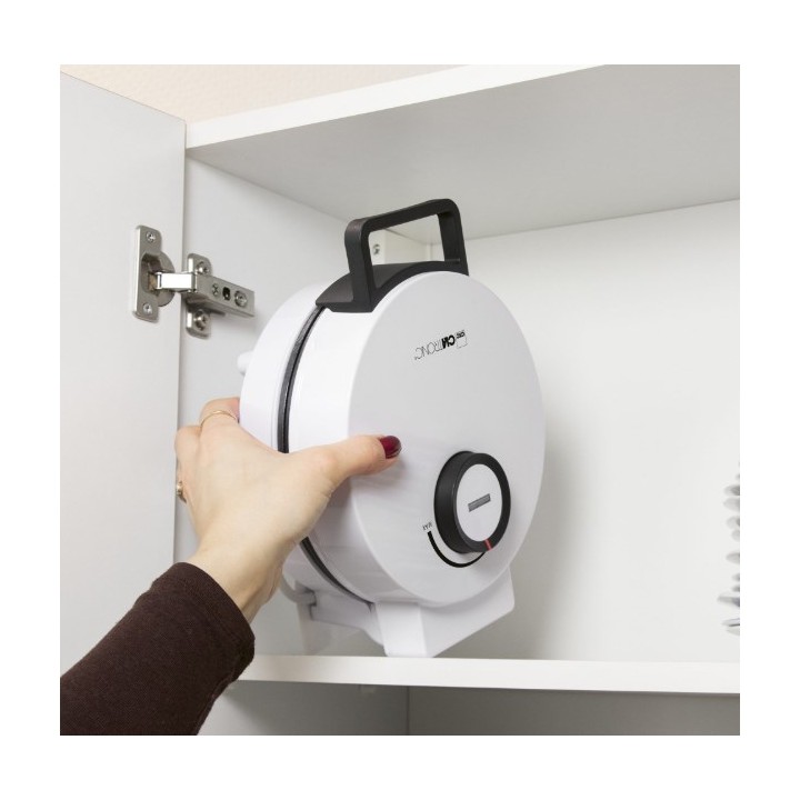 Clatronic WA 3832 1 Piastra per waffle 1200 W Nero Bianco