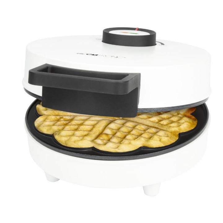 Clatronic WA 3832 1 Piastra per waffle 1200 W Nero Bianco