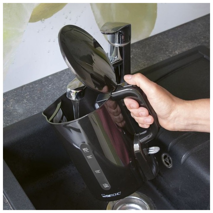 Clatronic WK 3835 Bollitore elettrico 1.7 L 2200 W Nero