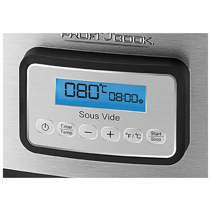 ProfiCook PC-SV 1112 8 L 520 W Nero Acciaio inox