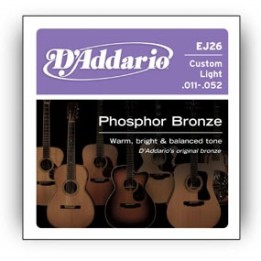 D'Addario EJ26 - Corde chitarra acustica (11–52)
