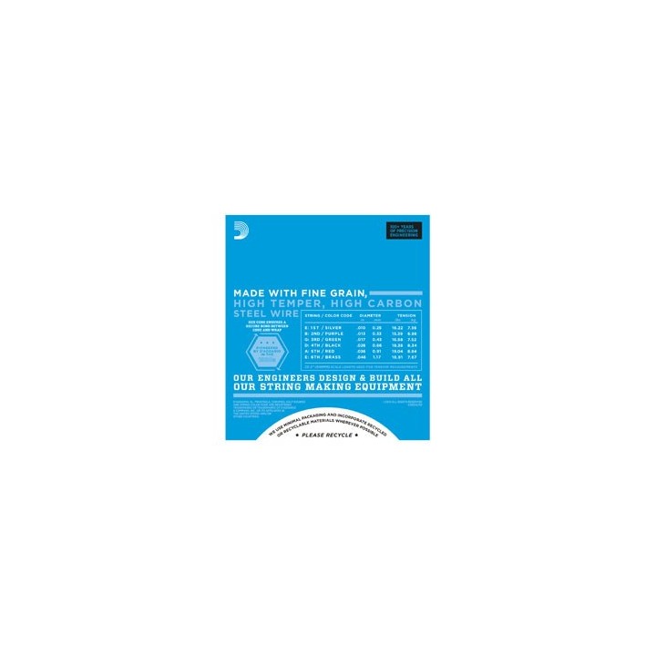 D'Addario EXL110 - Corde chitarra elettrica (10–46)