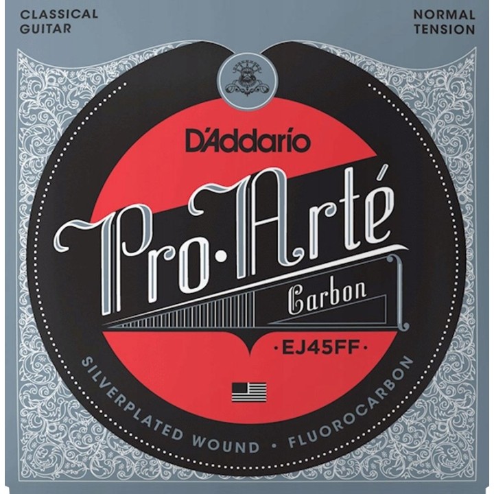 D'Addario EJ45FF Pro-Arté Carbon - corde per chitarra classica