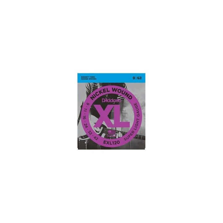 D'Addario EXL120 - Corde chitarra elettrica (9-42)