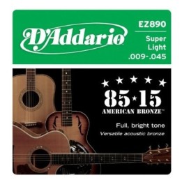 D'Addario EZ890 - Corde chitarra acustica (09-45)