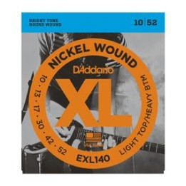 D'Addario EXL140 - Corde chitarra elettrica (10–52)