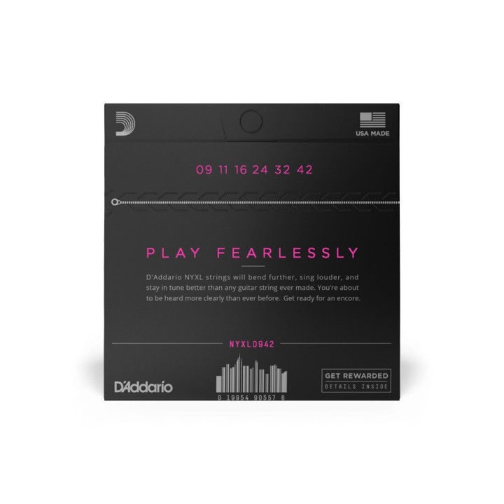 D'Addario NYXL0942 - Corde per chitarra elettrica (09–42)