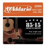 Daddario EZ900 - Corde chitarra acustica (10–50)