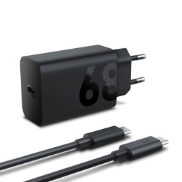 Lenovo 68W USB-C caricatore da parete universale per tablet nero AC interno