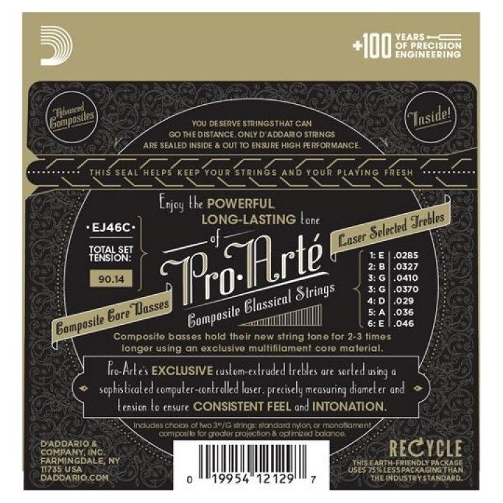 D'Addario EJ46 Pro-Arté - corde chitarra classica