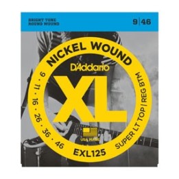 D'Addario EXL125 - Corde chitarra elettrica (9–46)