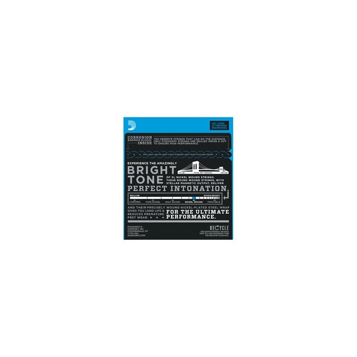 D'Addario EXL125 - Corde chitarra elettrica (9–46)