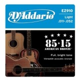 D'Addario EZ910 - Corde chitarra acustica (11–52)
