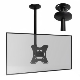 Maclean MC-504A B TV Supporto a soffitto 23-42 50 - 85 cm 30kg nero