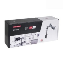 Maclean MC-775 staffa/supporto monitor 81.3 cm (32 ) grigio scrivania