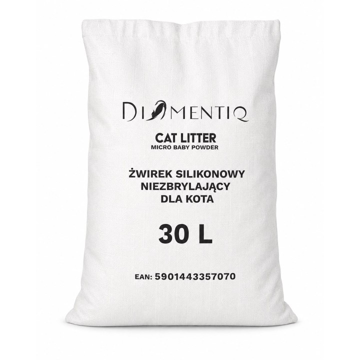DIAMENTIQ Baby Powder - sabbia gatti - 30 l