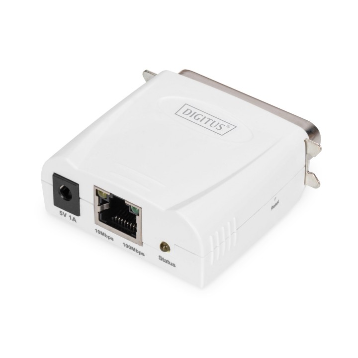 Digitus Server di stampa Fast Ethernet parallelo
