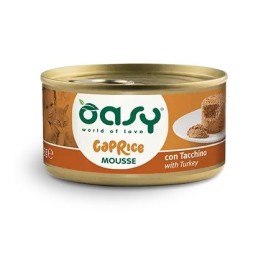 OASY Caprice Mousse tacchino - cibo umido per gatti - 85g