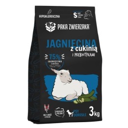 PAKA ZWIERZAKA Agnello con zucchina S - cibo secco per cani - 3kg