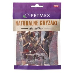 PETMEX strisce di ugola di manzo - snack per gatti - 40g