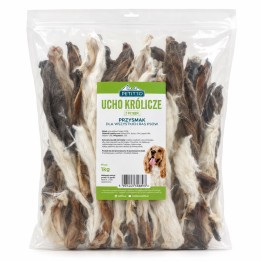 PETITTO Orecchio di coniglio con pelo Mono - snack per cani - 1kg
