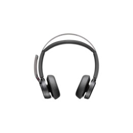 HP Poly Voyager Focus 2-M USB-C-C Cuffia USB-C/A Adattatore Stand di ricarica