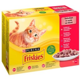 Friskies Mix carne - cibo umido per gatti - 12 x 85 g