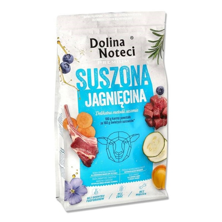 DOLINA NOTECI Premium agnello - cibo secco per cani - 9 kg