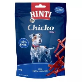 RINTI Chicko Mini Anatra - snack per cani - 80g