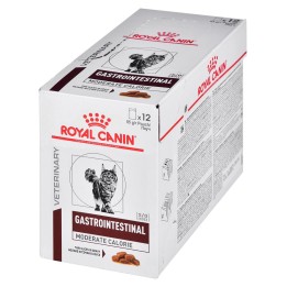 ROYAL CANIN Gastrointestinal Moderate Calorie - cibo umido per gatti - 12 x 85g