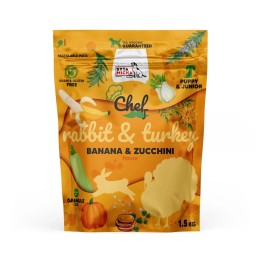 SYTA MICHA Chef Coniglio con tacchino junior - cibo secco per cani - 1.5kg