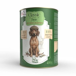 SYTA MICHA cibo umido per cani Classic Mono Cervo con mirtilli rossi - 400g