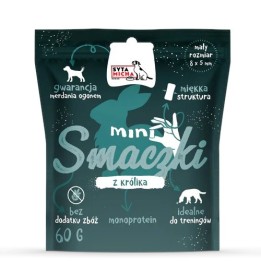 SYTA MICHA Mini Snack con coniglio - snack per cani - 60 g