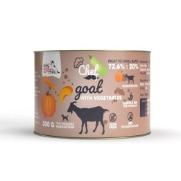 SYTA MICHA Chef Capra con verdure Mono - cibo umido per cani - 200g