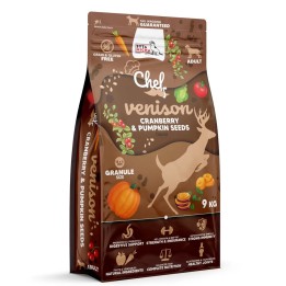 SYTA MICHA Chef Cervo con mirtillo rosso e semi di zucca - cibo secco per cani - 9kg