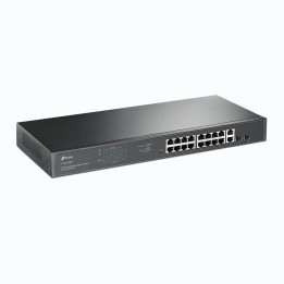 TP-Link Switch Gigabit Rackmount 18 porte con 16 PoE+