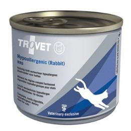 TROVET Ipoallergenico RRD con coniglio - Cibo umido per gatti - 200g
