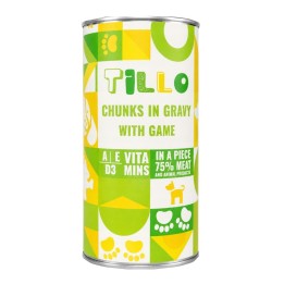 TILLO Bocconi in salsa Selvaggina - cibo umido per cani - 1250g