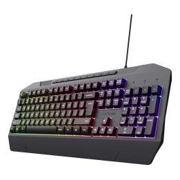 Trust GXT 836 Evocx tastiera Gaming USB QWERTY US inglese nero