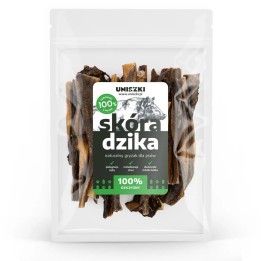 UNISZKI Pelle di cinghiale - snack per cani - 100g