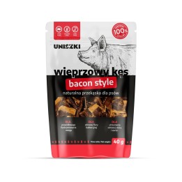 UNISZKI Boccone di maiale - snack per cani – 40 g