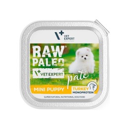 VETEXPERT Raw Paleo Pate Mini Puppy Tacchino - cibo umido per cuccioli - 150 g