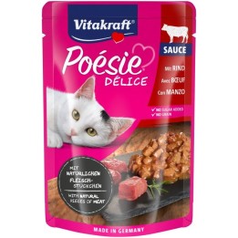 VITAKRAFT POESIE DELICE manzo - cibo umido per gatti - 85 g