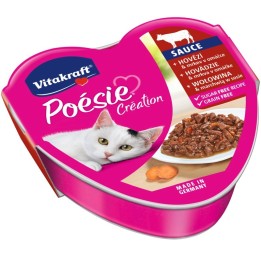 VITAKRAFT POESIE CREATION SOS manzo/carota - cibo umido per gatti - 85 g