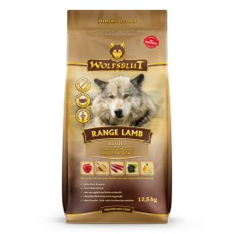 WOLFSBLUT Range Lamb agnello con riso - cibo secco per cani - 12 5kg