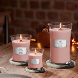 Candela profumata piccola WOODWICK Rosewood 1 pezzo